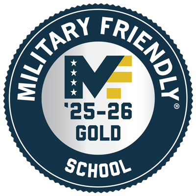 '25-26 Gold Military Friendly® School award